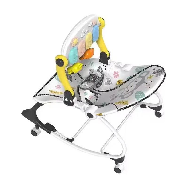 Silla Mecedora Musical Con Ruedas, Piano Musicales 7193