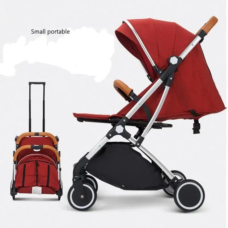 Coche Tipo Maleta Facil Plegable Para Bebe + Toldillo 8005