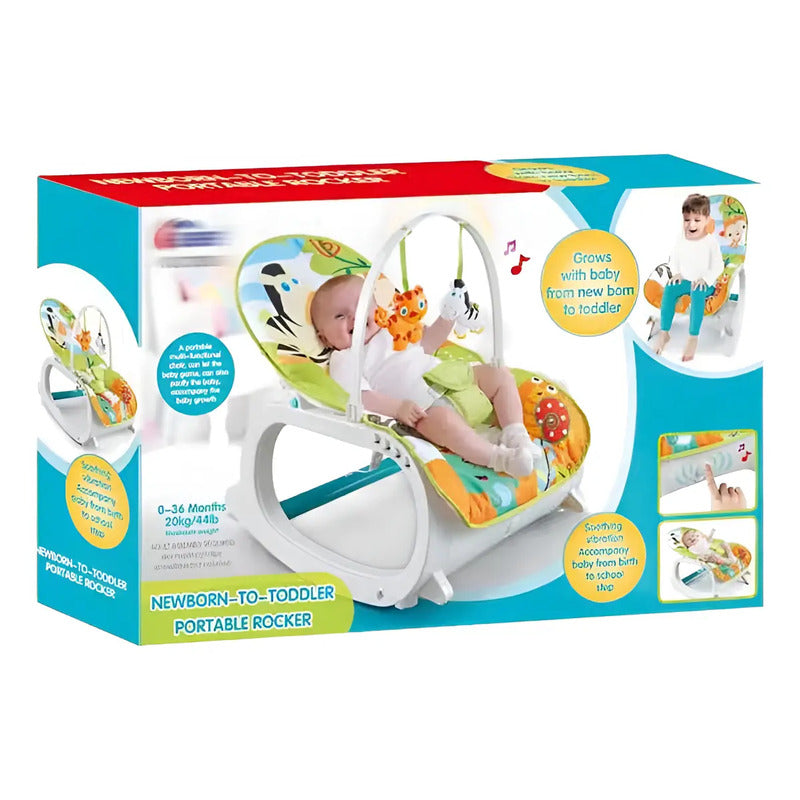 Silla Mecedora Vibradora Crece Conmigo Bebe Ibaby Rocker