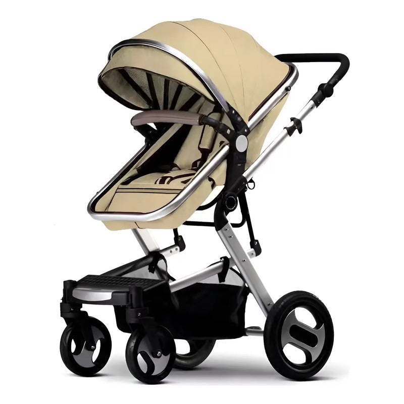 Coches Bebe Tipo Moisés Premium Paseador De Lujo + Toldillo