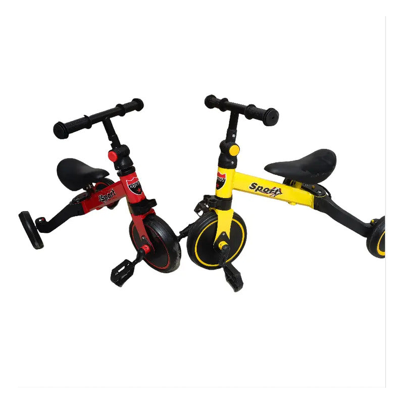 Patineta Scooter 2 In 1 Niño Niña Manopatin Triciclos Musica Color Blanco Kidshop