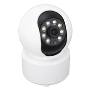 Cámara De Seguridad Robótica Wifi 380° Blanco