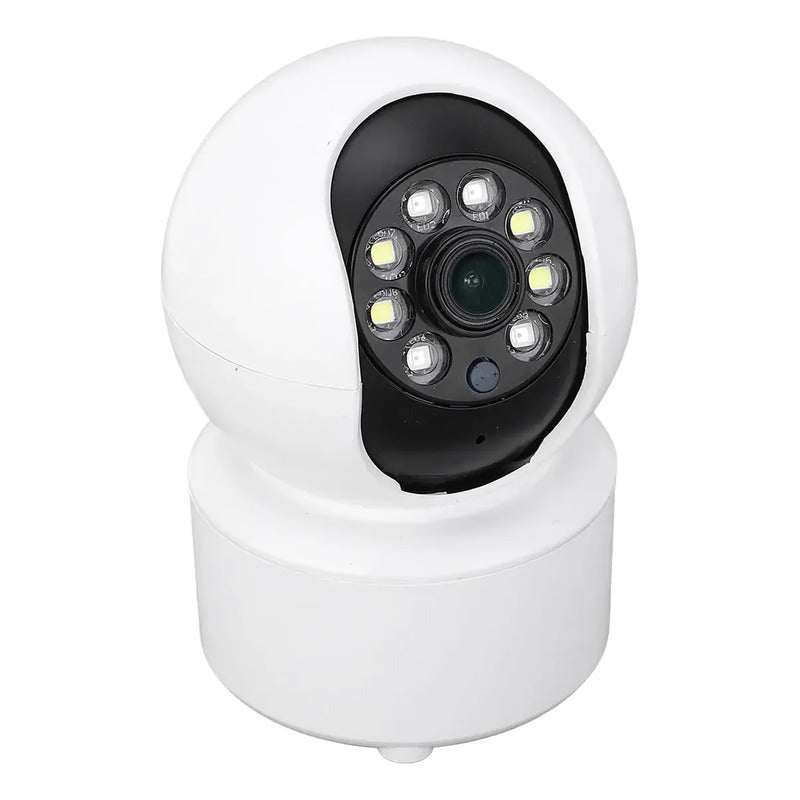 Cámara De Seguridad Robótica Wifi 380° Blanco