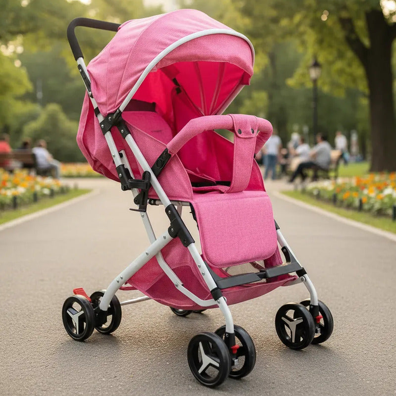 Coche Paseador Para Bebe Tipo Maleta + Toldillo 609-2