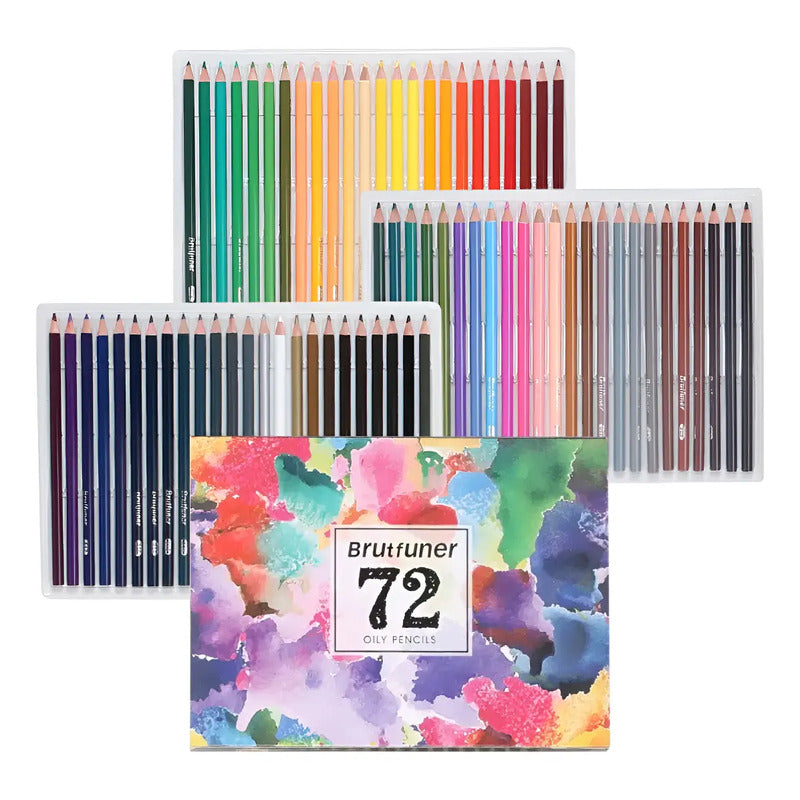 Lapices De Colores 72pzs Pintar Colores