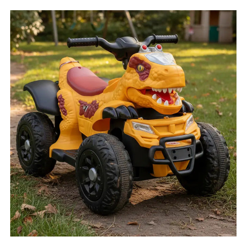 Cuatrimoto Eléctrica Niños Musica Luces Dino Mt003