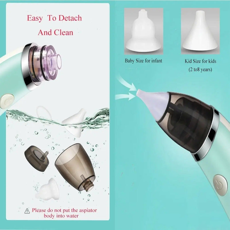 Aspirador Nasal Electrico Para Bebes Para Aliviar La Congest