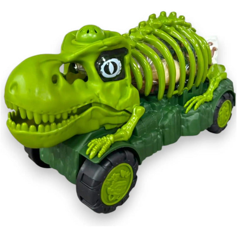 Camion De Juguete Diseño Dinosaurio  Con Luz Y Sonidos Zk002