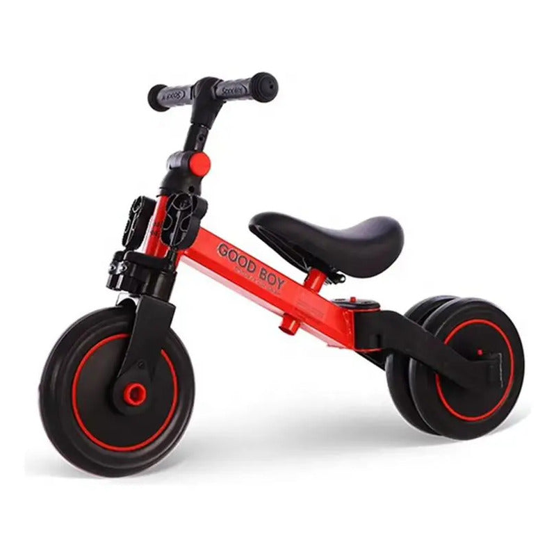 Patineta Scooter 2 In 1 Niño Niña Manopatin Triciclos Musica Color Rojo Kidshop