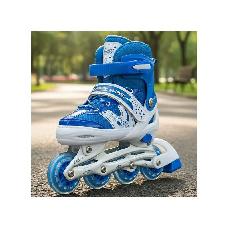 Patines En Línea Ajustables Niños Niñas Semiprofesional