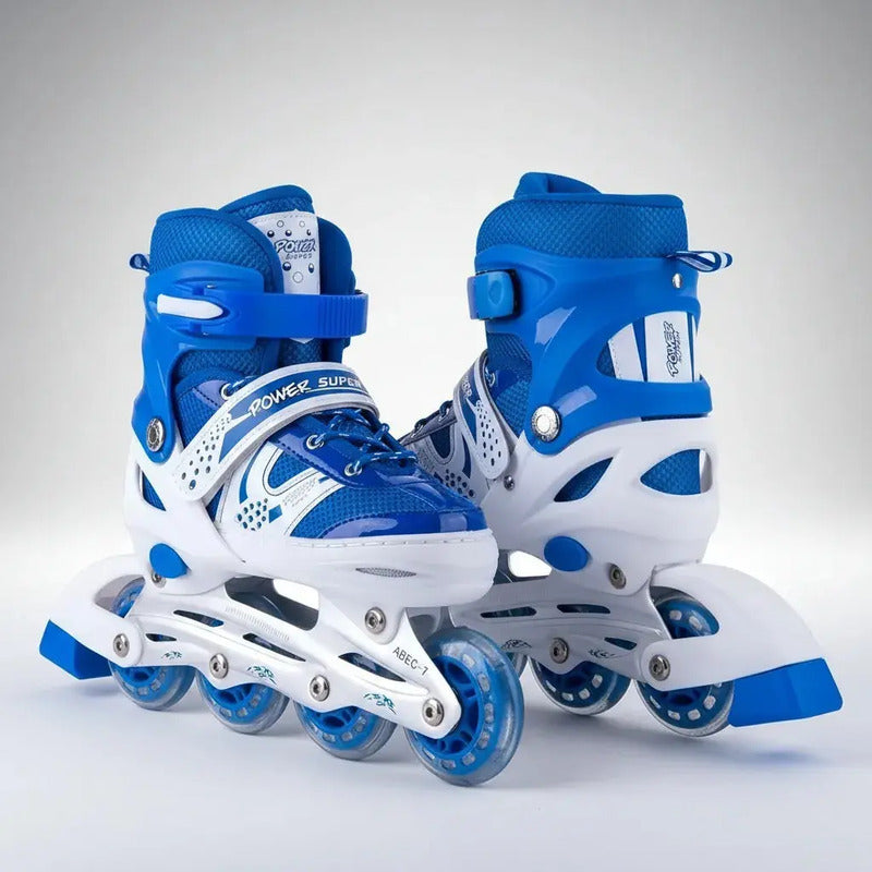 Patines En Línea Ajustables Niños Niñas Semiprofesional