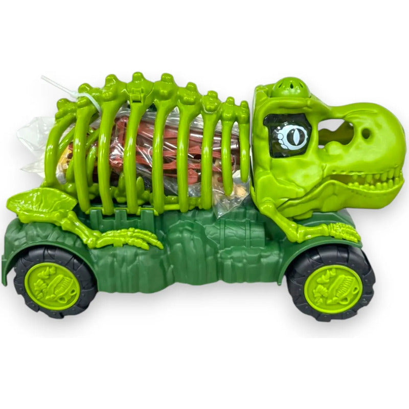 Camion De Juguete Diseño Dinosaurio  Con Luz Y Sonidos Zk002