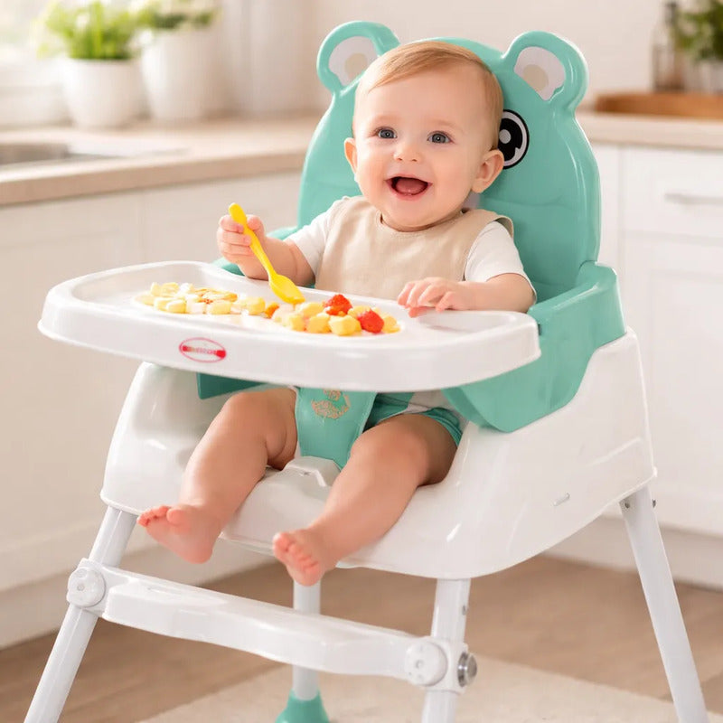 Silla Comedor Para Bebe Portátil Niños 4 En 1