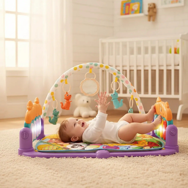 Gimnasio Para Bebés Didáctico Piano, Sonidos, Dy19