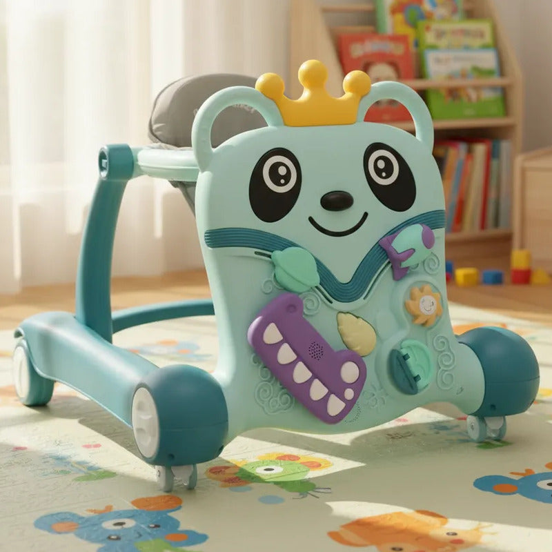 Andadera Y Caminador Para Bebe Oso Panda Mágico Kidshop 2024