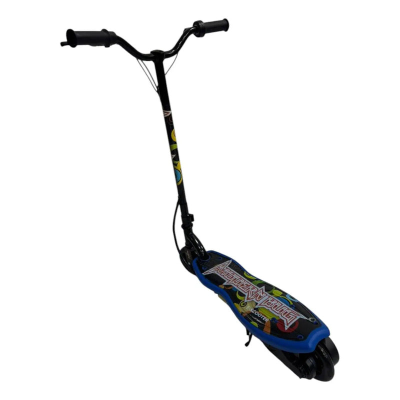Patineta Kidshop Eléctrica Infantil 24 V, 120 W, Pt12 Color Amarillo