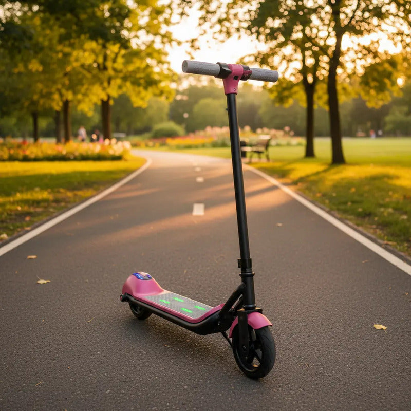 Patineta Eléctrica Niños Monopatín Scooter Luz Sonido Pt14