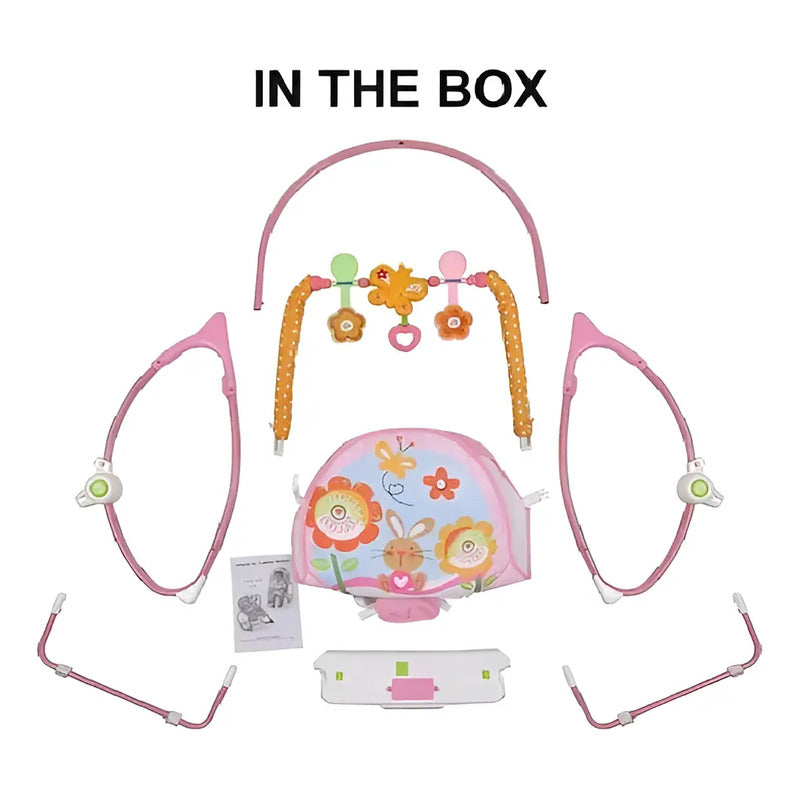 Silla Vibradora Mecedora Musical Niña-niños Baby Rocker León