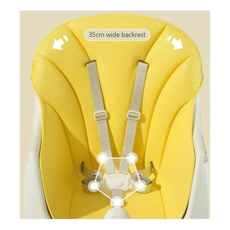 Silla Comedor Para Bebe 3 En1 Portátil Con Bandeja Kidshop