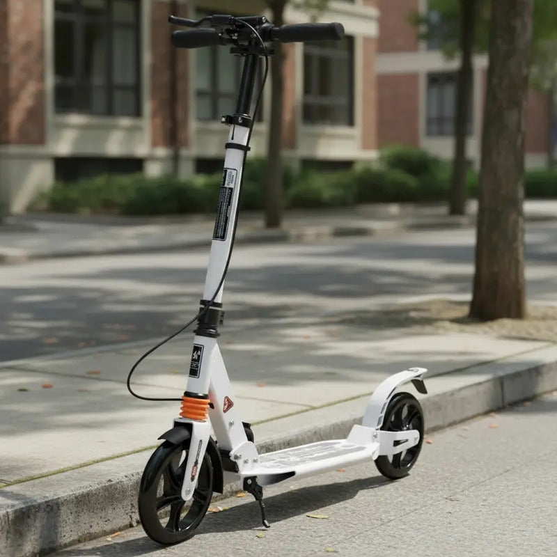 Patineta Mono Patín Scooter Freno Qc-002s