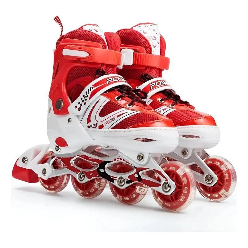Patines En Línea Ajustables Niños Niñas Semiprofesional