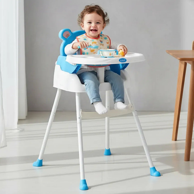 Silla Comedor Para Bebe Portátil Niños 4 En 1