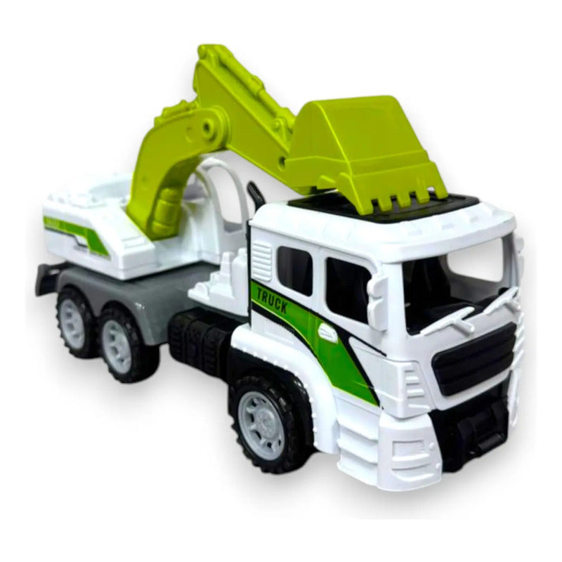 Carro Camión Retroexcavadora Construcción Juguete Niño Zk004