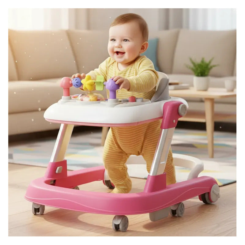 Caminador Mesa Interactiva Bebes Andadera Primeros K229-2