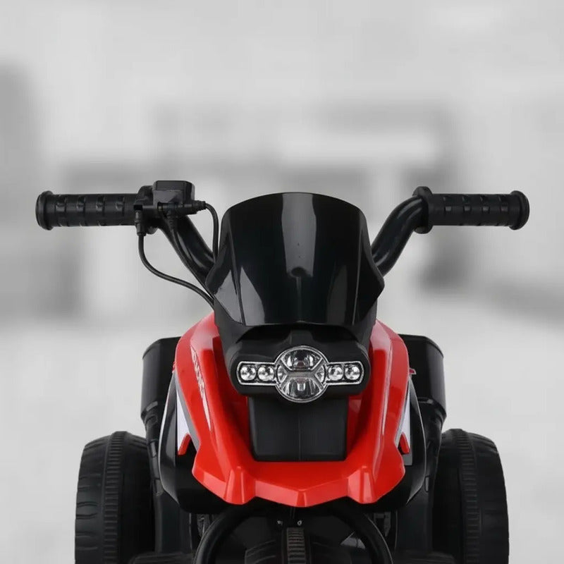 Moto Carro Recargable Eléctricas Montable Hasta 5 Años Color Rojo 110v