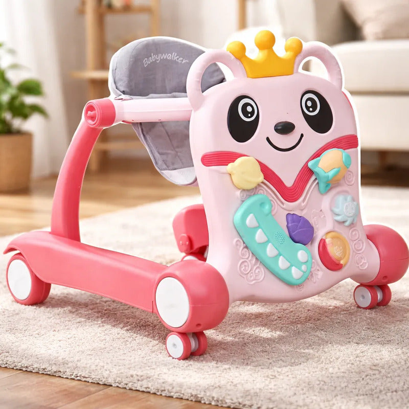 Andadera Y Caminador Para Bebe Oso Panda Mágico Kidshop 2024