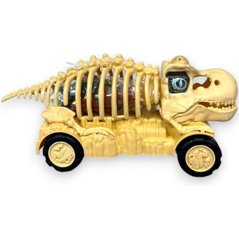 Camion De Juguete Diseño Dinosaurio  Con Luz Y Sonidos Zk002