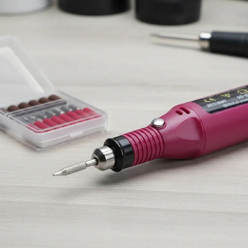 Pulidor De Uñas Profesional Sa1-rs Rosa 110v