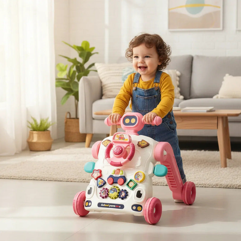 Andadera Caminador Kidshop 5 En 1 Mesa Y Actividades He0830