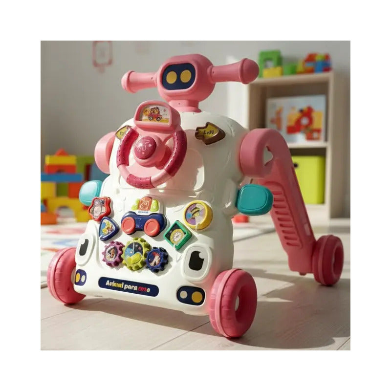 Andadera Caminador Kidshop 5 En 1 Mesa Y Actividades He0830