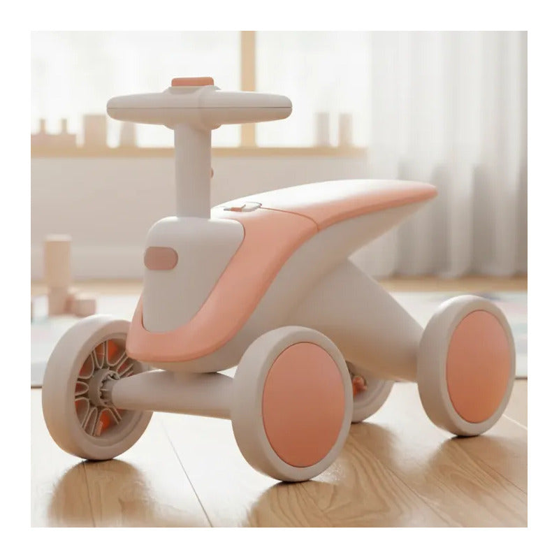 Carrito Montable Impulso De Niñas Y  Niños  Luces Y Sonidos