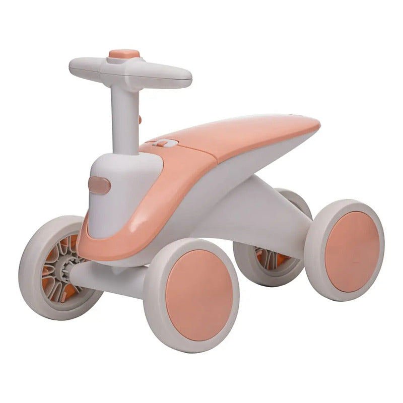 Carrito Montable Impulso De Niñas Y  Niños  Luces Y Sonidos