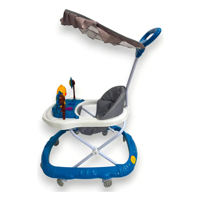 Caminador Para Bebe Luces Y Sonido Pato 313b Color Azul