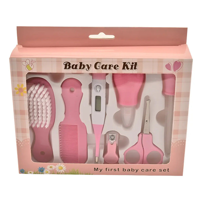 Set Baby Kit Aseo Bebé 8 Piezas Estuche