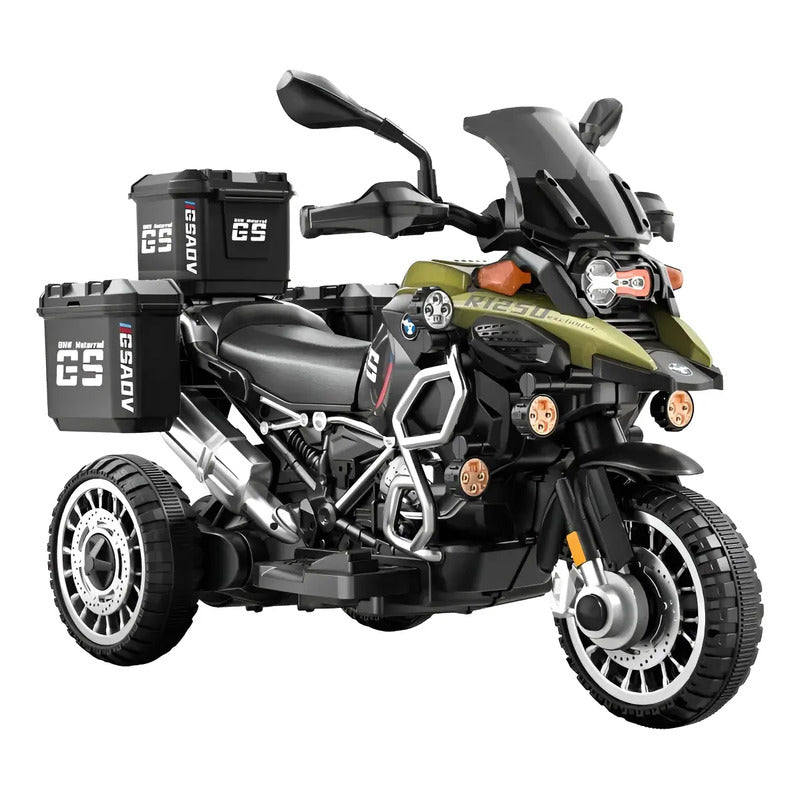 Moto Carro Electrica Montable De 2 A 4 Años Bluetooth 6v