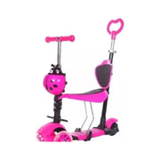 Patineta Scooter De Pie Scooter Mariquita Qc2864-rs Rosa Qc2864