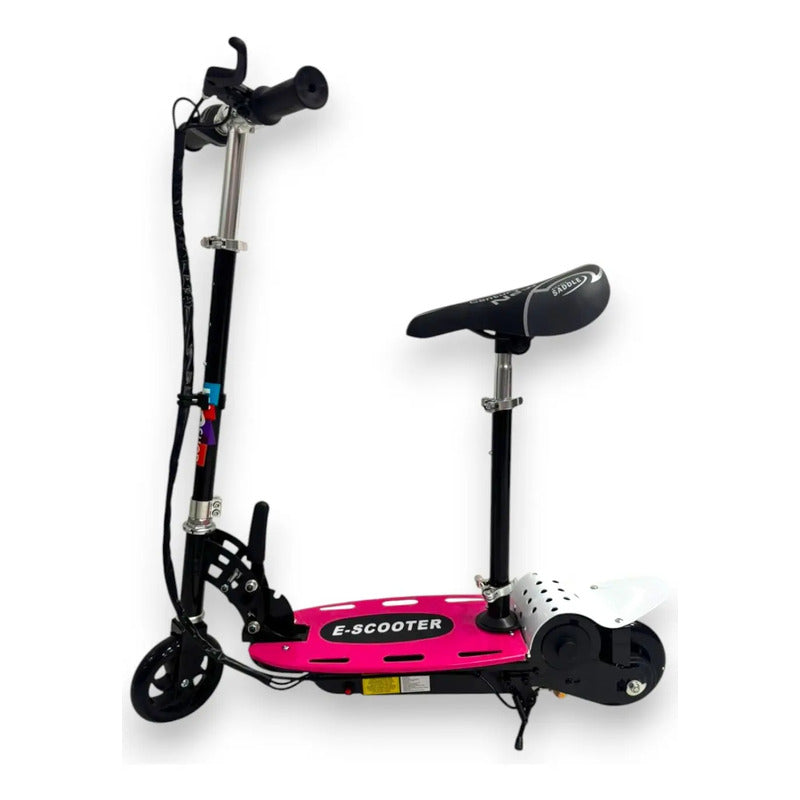 Patineta Eléctrica Metalizada Para Niños 8-13 Años