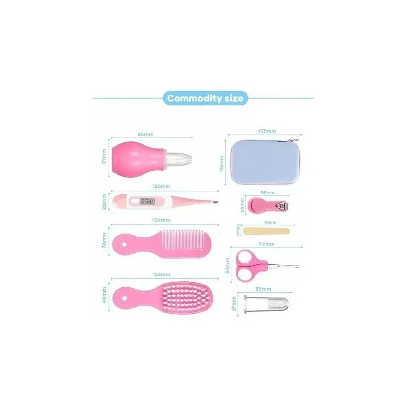 Kit Cuidado Bebe 8pz Cartuchera
