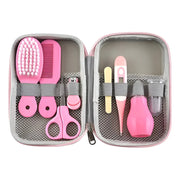 Kit De Aseo Cuidado Bebe 8 Piezas Hy-g-2 Rosado Rosa