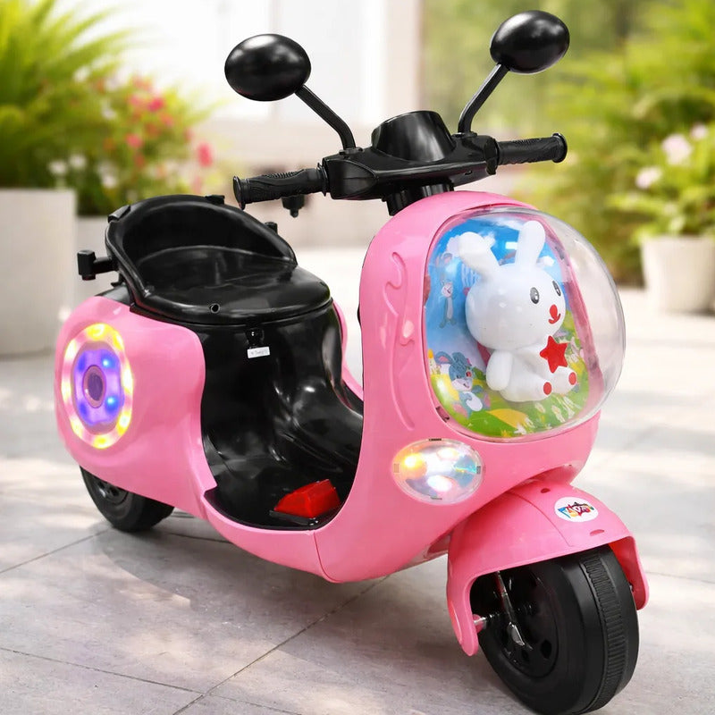 Moto Carro Recargable Eléctrica Montable Niñas My001