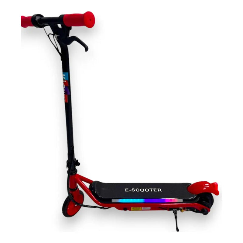 Patineta Scooter Eléctrico Con Luces  Kidshop Pt08