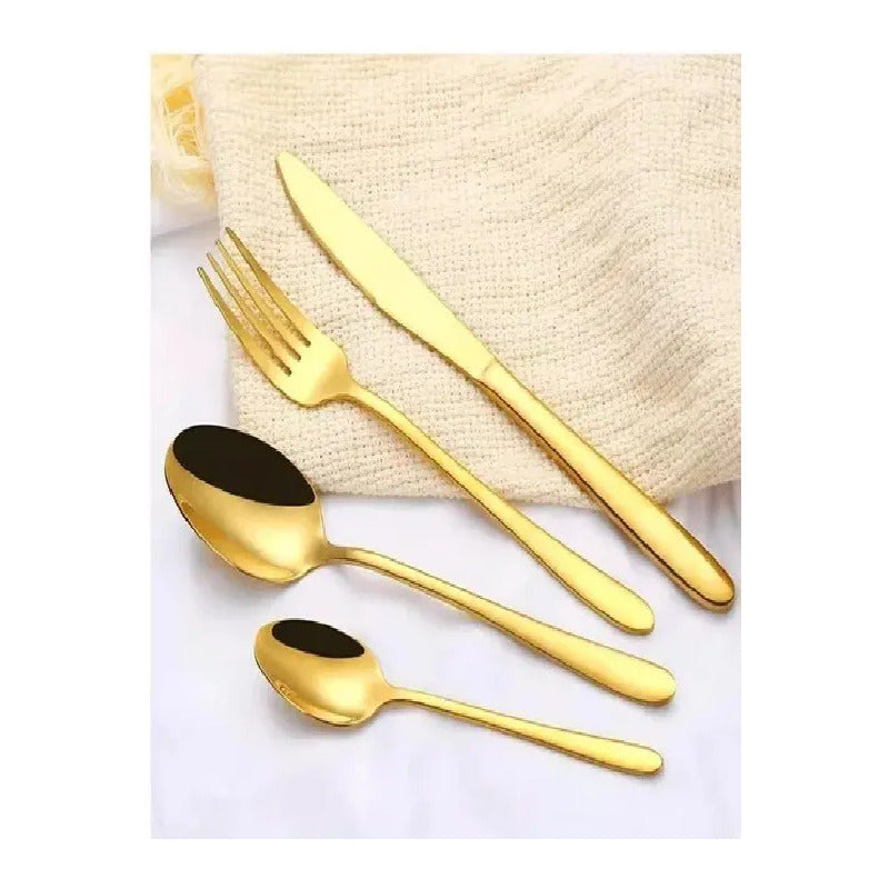 Juego De Cubiertos Acero Inoxidable 9 Puestos 36pcs Estuche