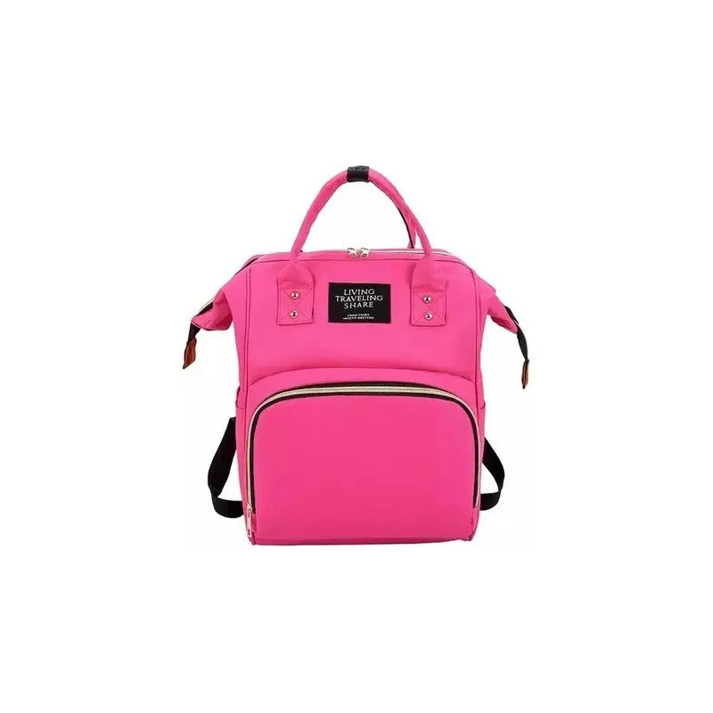 Pañalera Multinfuncional Bebe Mochila Colores Original Hy-1