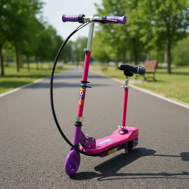 Patineta Scooter Eléctrico Kidshop Pt06 Con Silla
