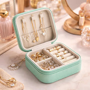 Joyero Organizador Estuche Para Joyería Caja Para Joyas Verd