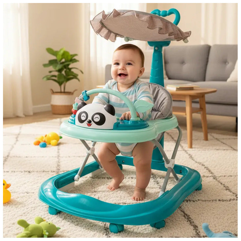 Caminador Andadera Guia Tapete Para Bebe  Panda321b